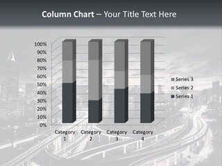 Dusk Skyline Blur PowerPoint Template