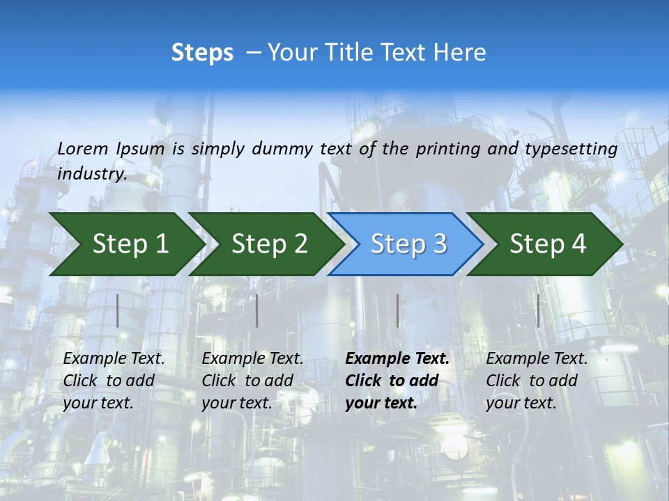 Global Equipment Manufacturing PowerPoint Template