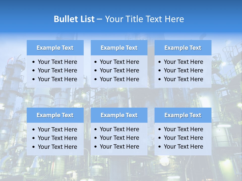 Global Equipment Manufacturing PowerPoint Template