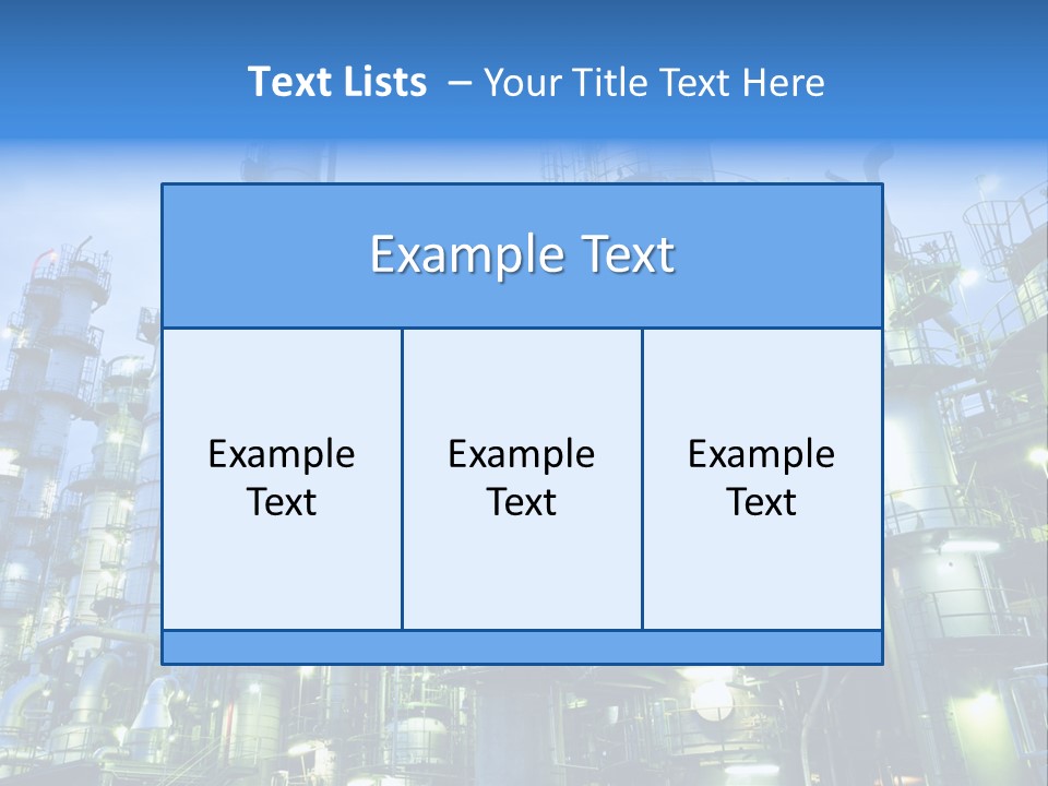 Global Equipment Manufacturing PowerPoint Template