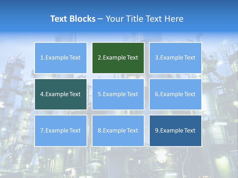 Global Equipment Manufacturing PowerPoint Template