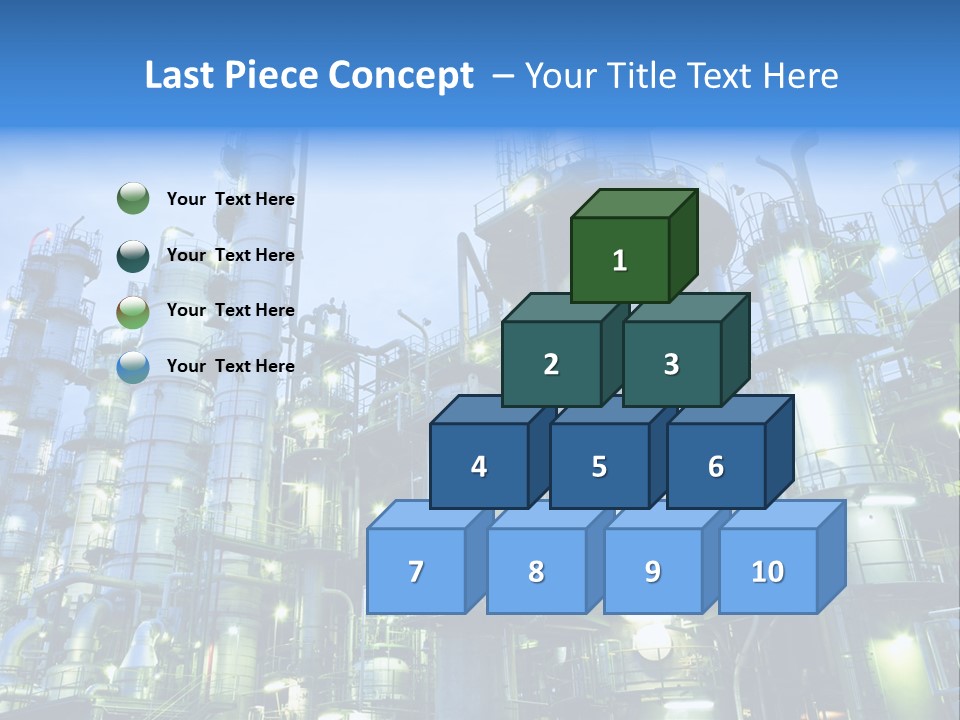 Global Equipment Manufacturing PowerPoint Template