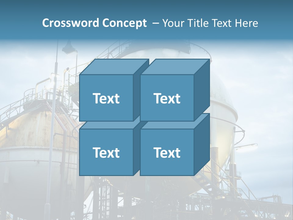 Twilight Factory Power PowerPoint Template