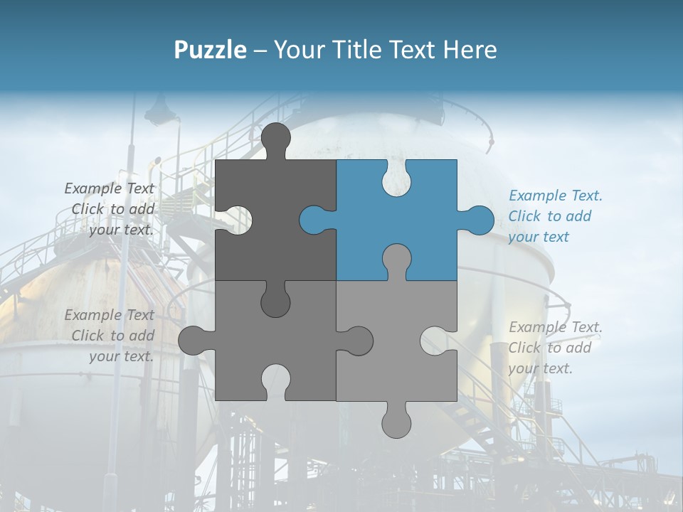 Twilight Factory Power PowerPoint Template