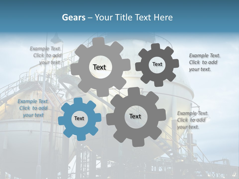 Twilight Factory Power PowerPoint Template
