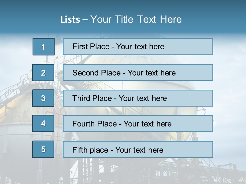 Twilight Factory Power PowerPoint Template