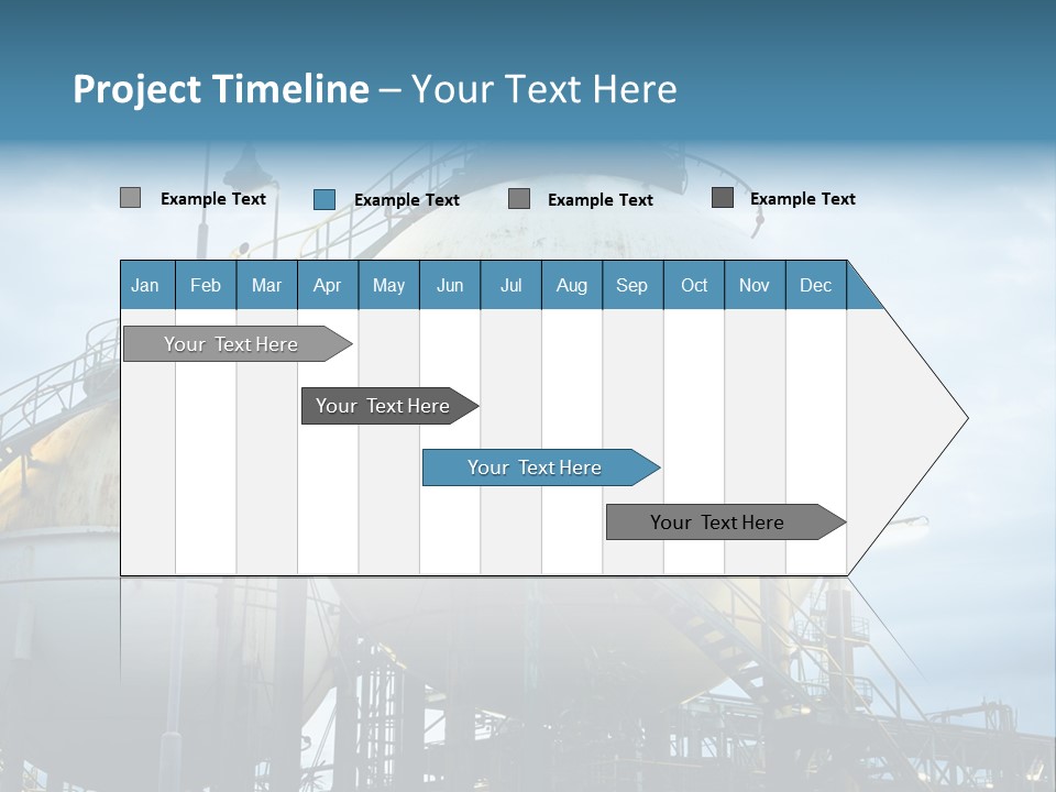 Twilight Factory Power PowerPoint Template