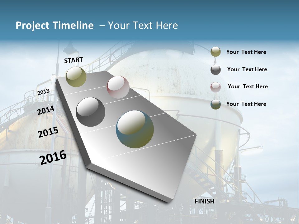 Twilight Factory Power PowerPoint Template