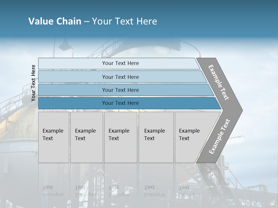 Twilight Factory Power PowerPoint Template