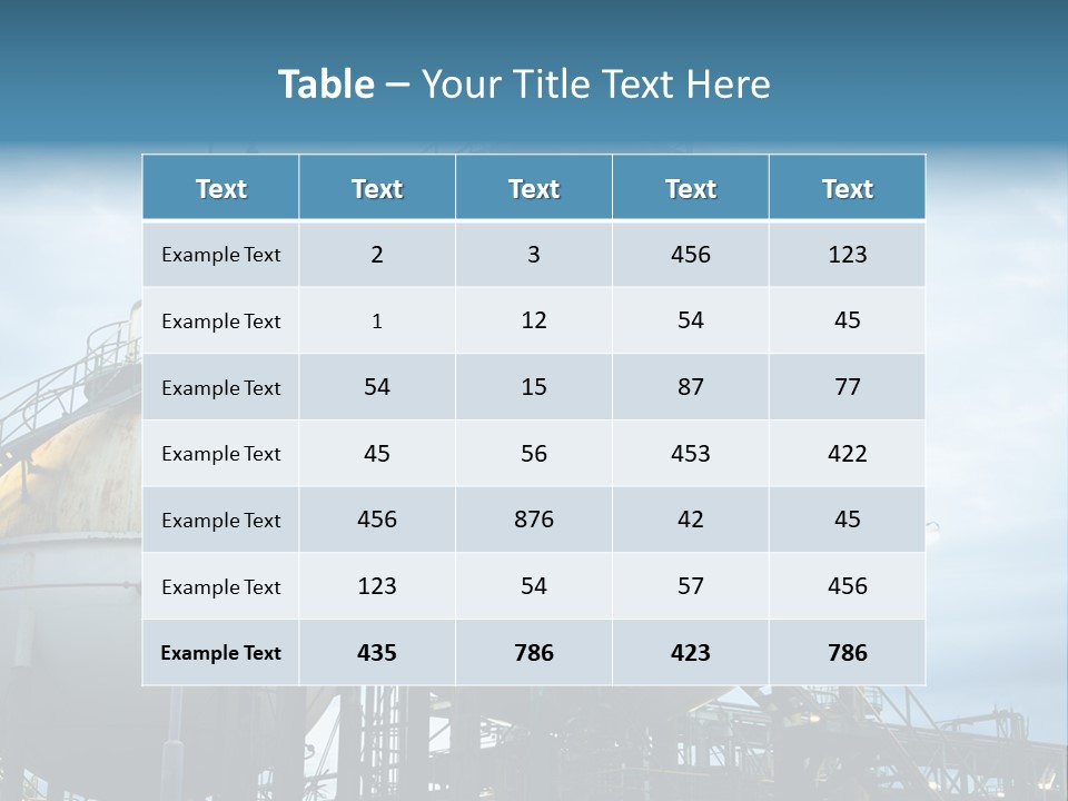 Twilight Factory Power PowerPoint Template