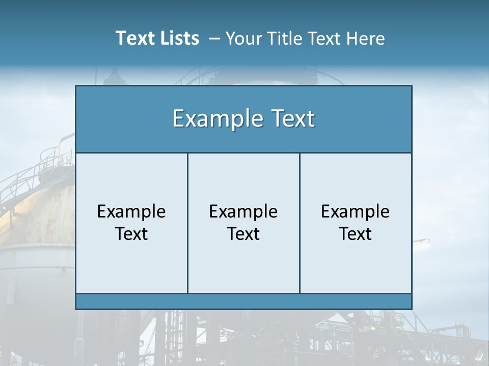Twilight Factory Power PowerPoint Template