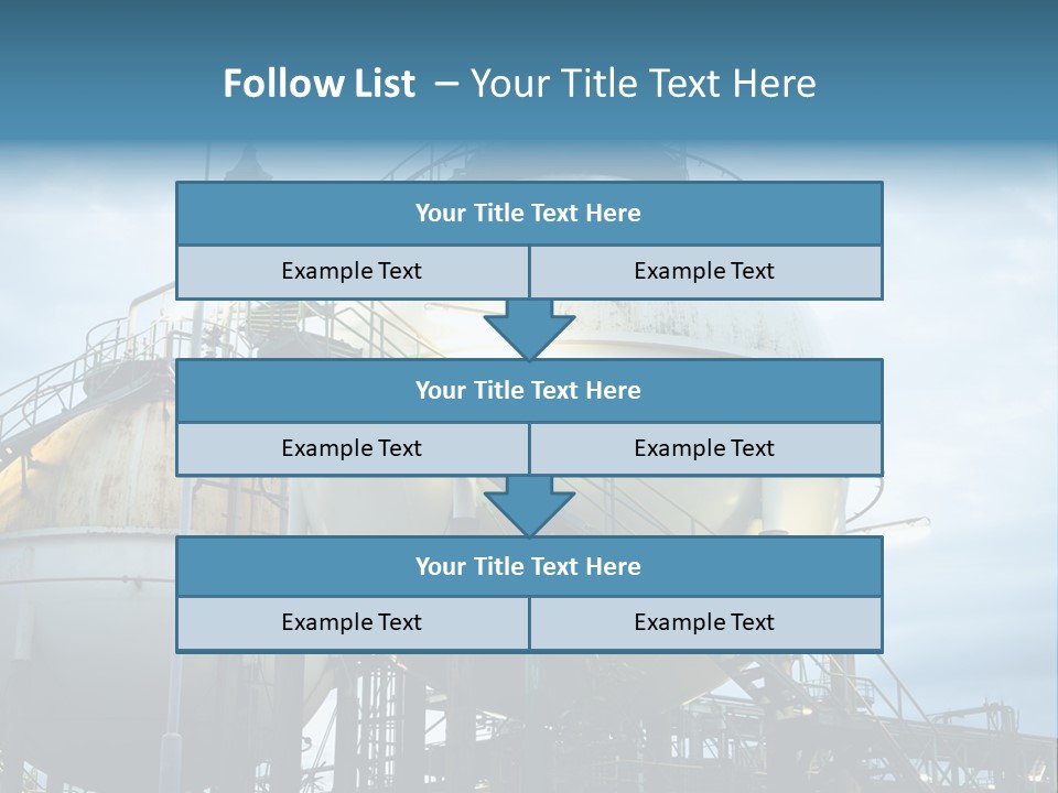 Twilight Factory Power PowerPoint Template