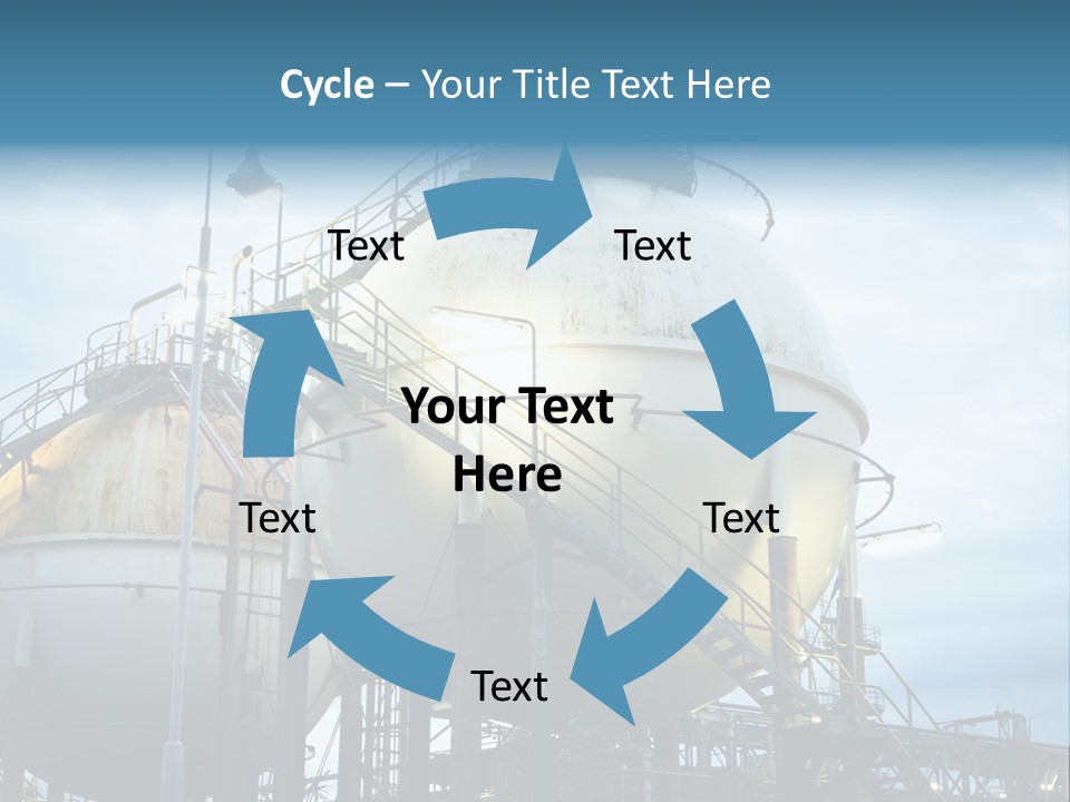 Twilight Factory Power PowerPoint Template