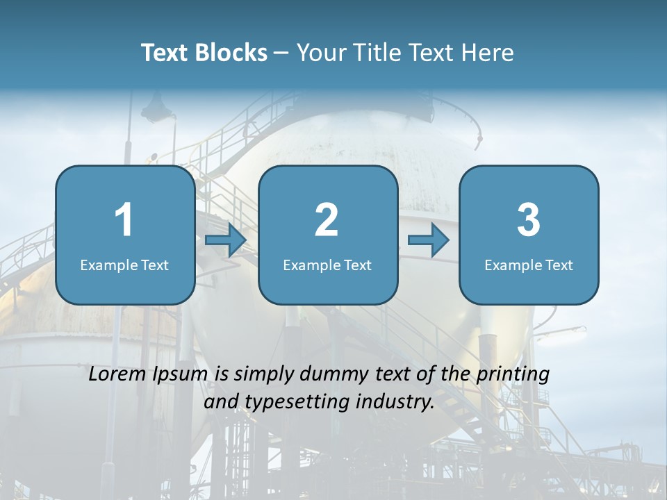 Twilight Factory Power PowerPoint Template