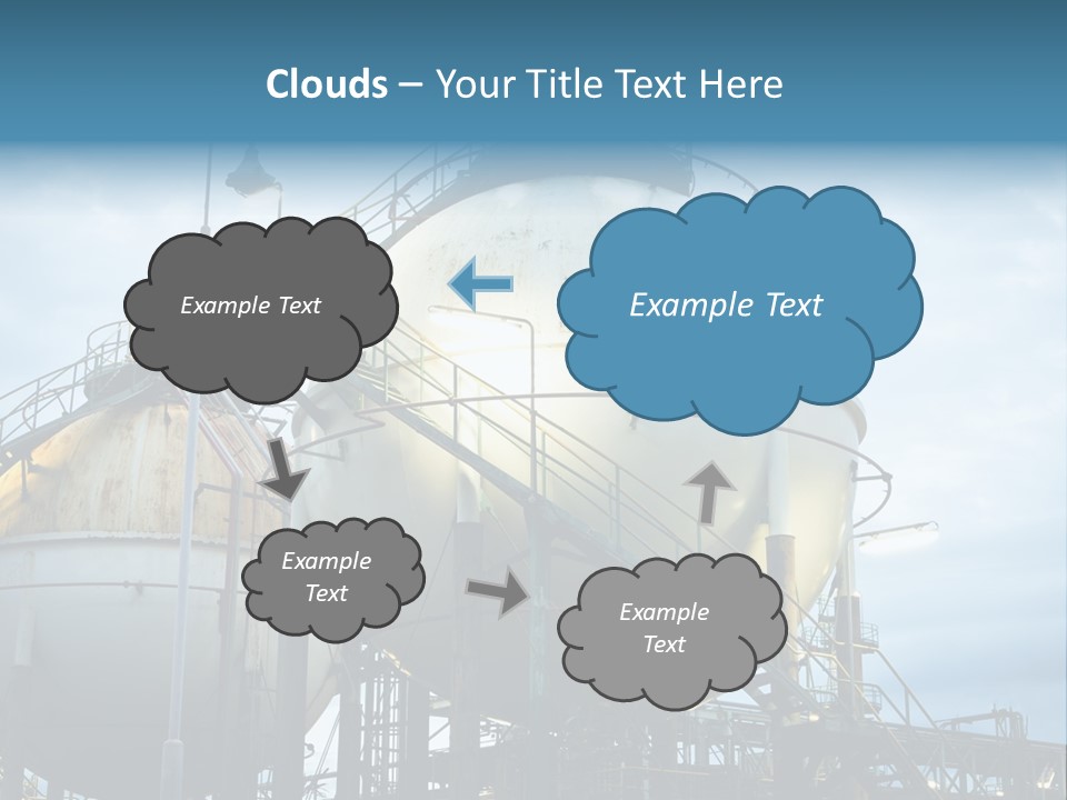 Twilight Factory Power PowerPoint Template