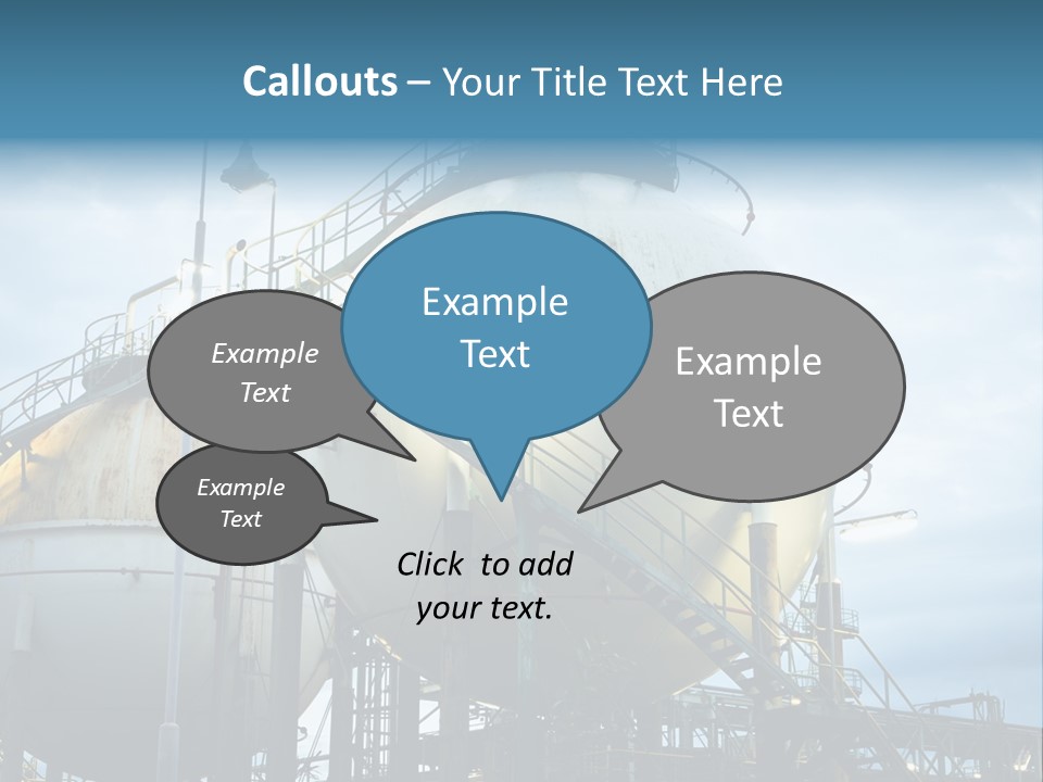 Twilight Factory Power PowerPoint Template