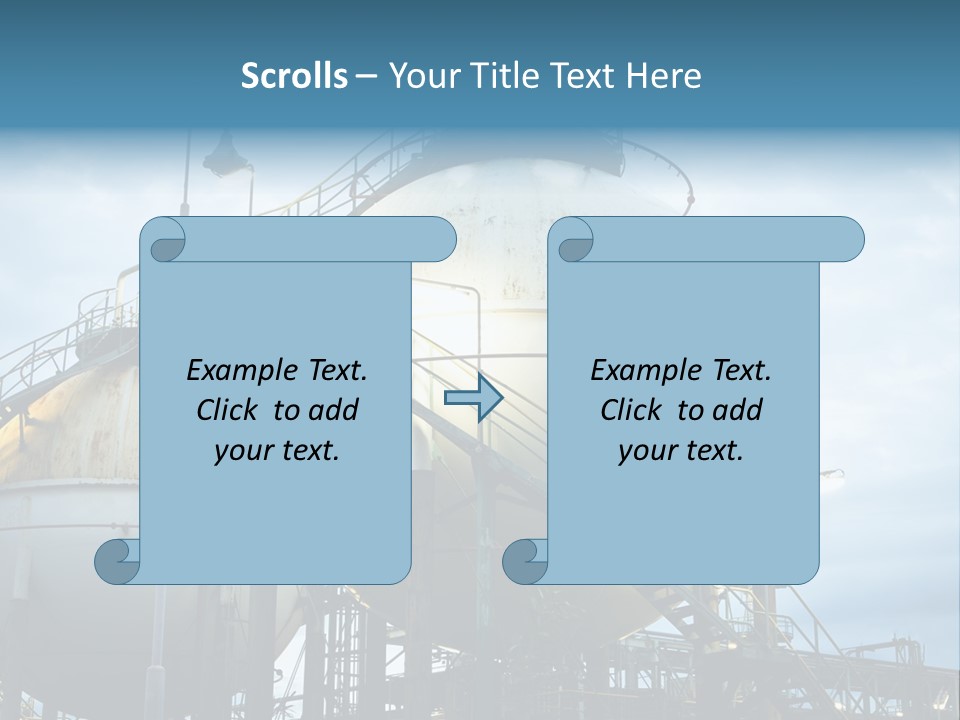 Twilight Factory Power PowerPoint Template