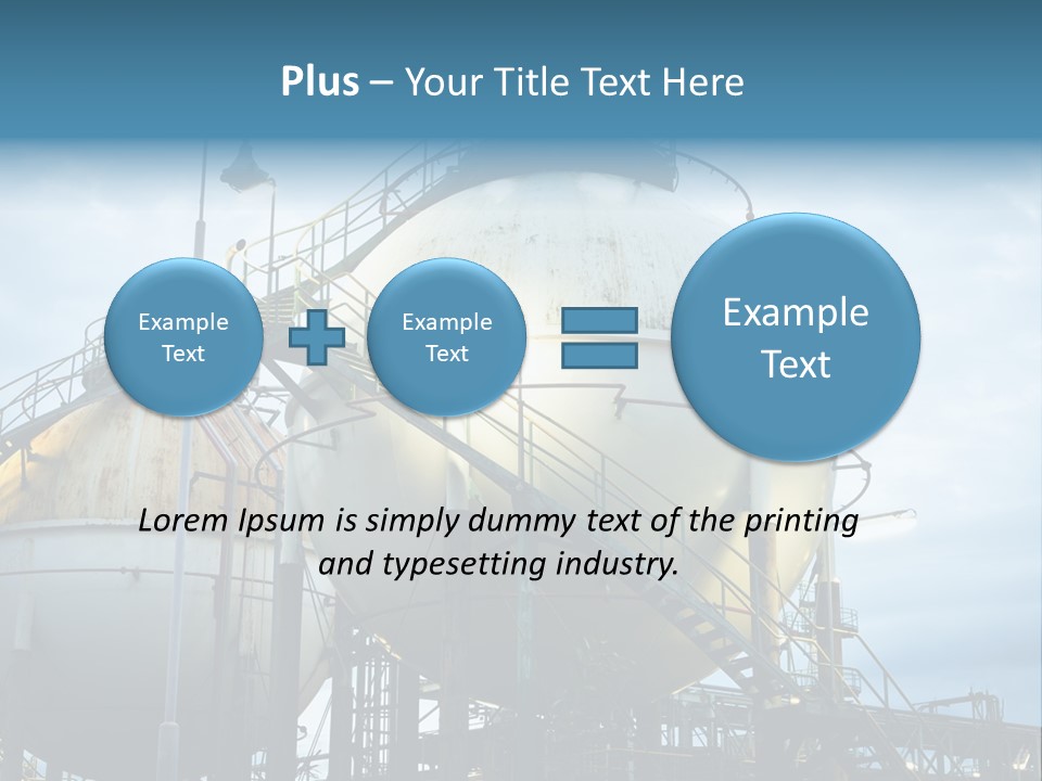 Twilight Factory Power PowerPoint Template