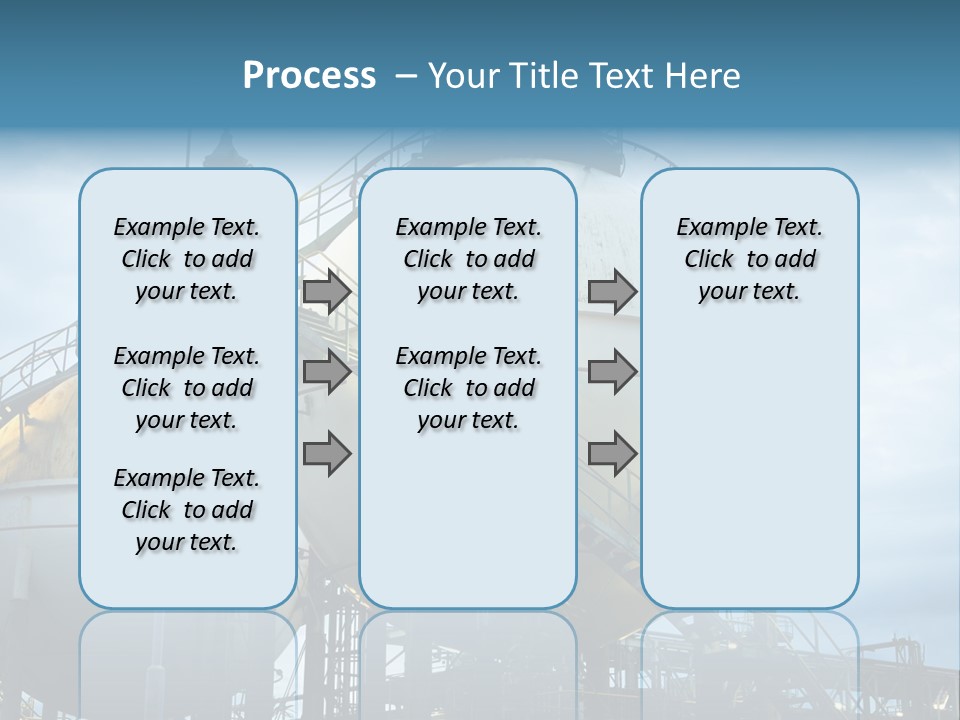 Twilight Factory Power PowerPoint Template
