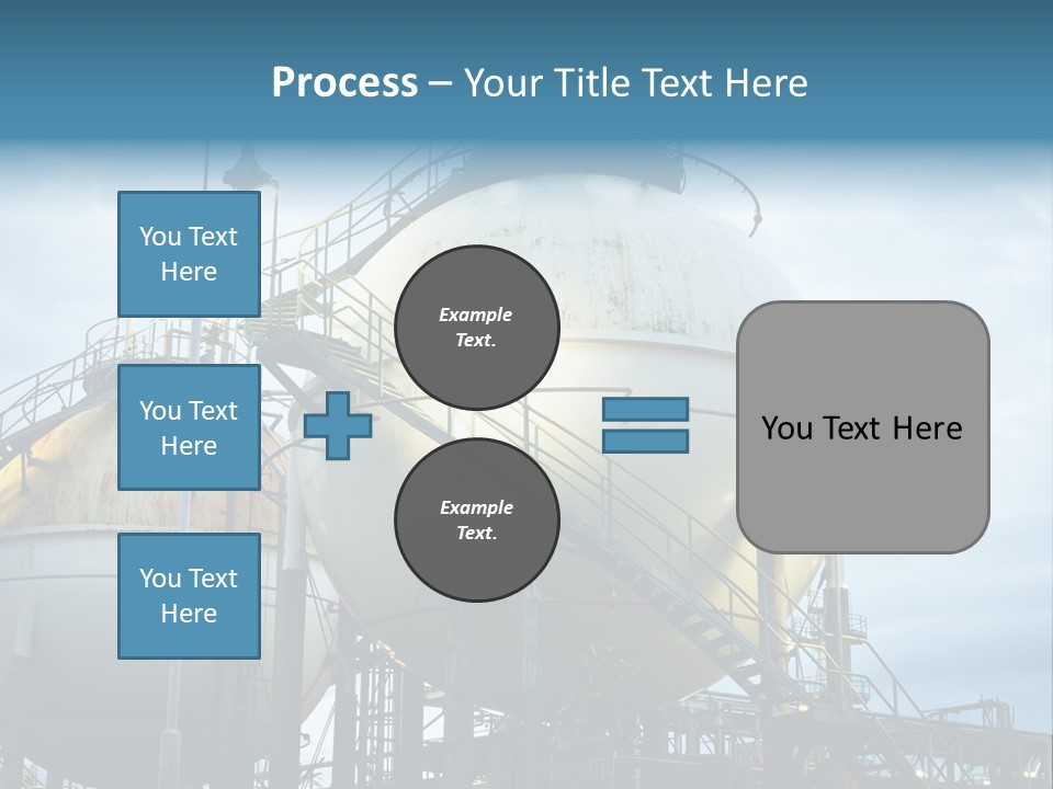 Twilight Factory Power PowerPoint Template
