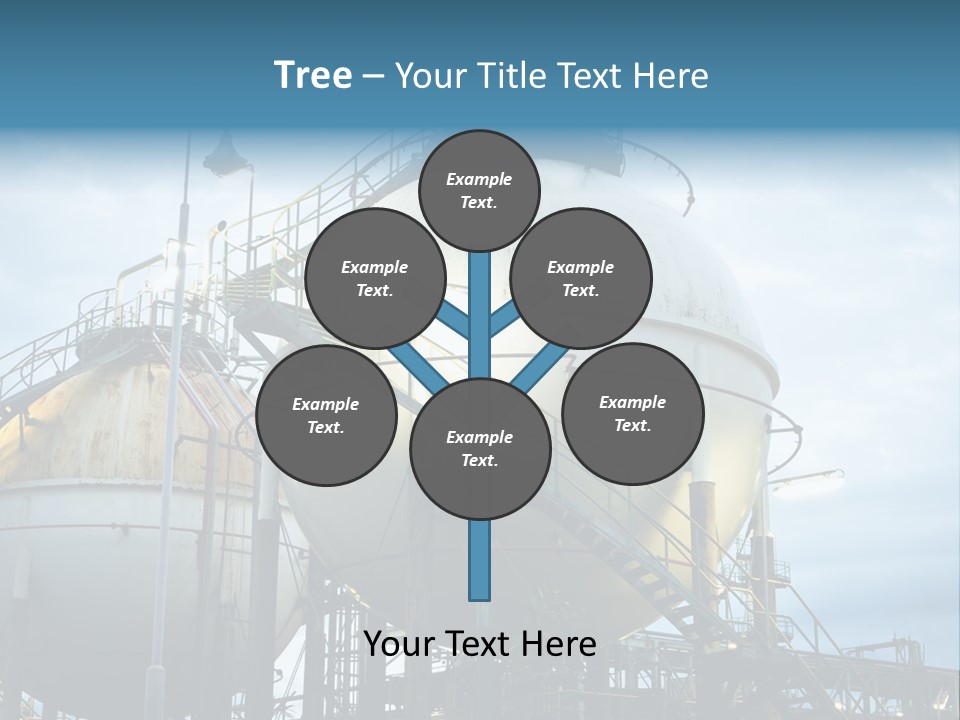 Twilight Factory Power PowerPoint Template