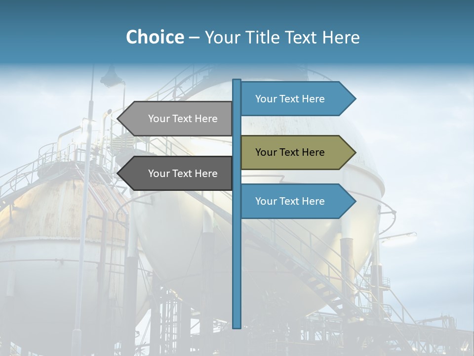 Twilight Factory Power PowerPoint Template