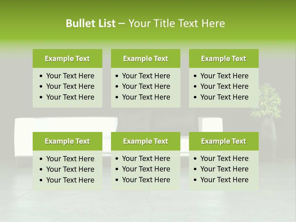 City Interiors Design PowerPoint Template