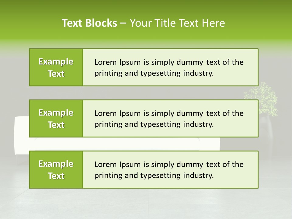 City Interiors Design PowerPoint Template