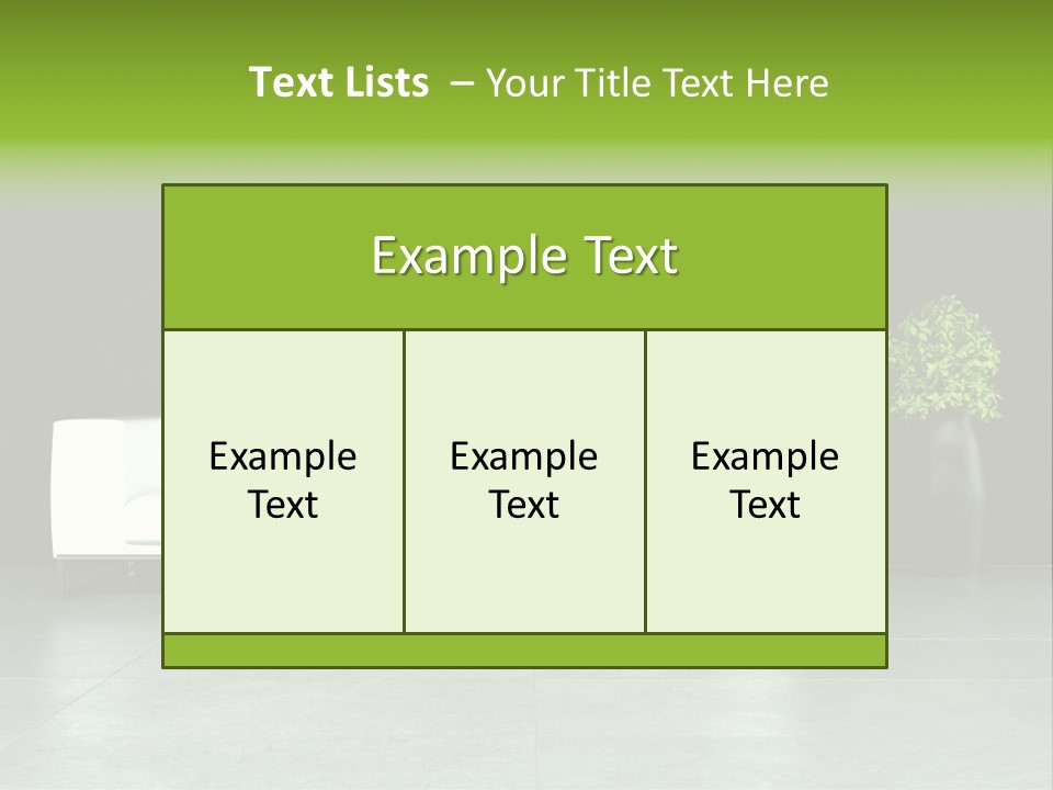 City Interiors Design PowerPoint Template