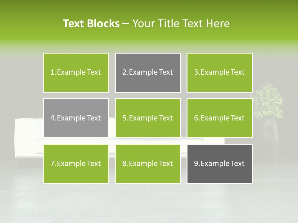 City Interiors Design PowerPoint Template