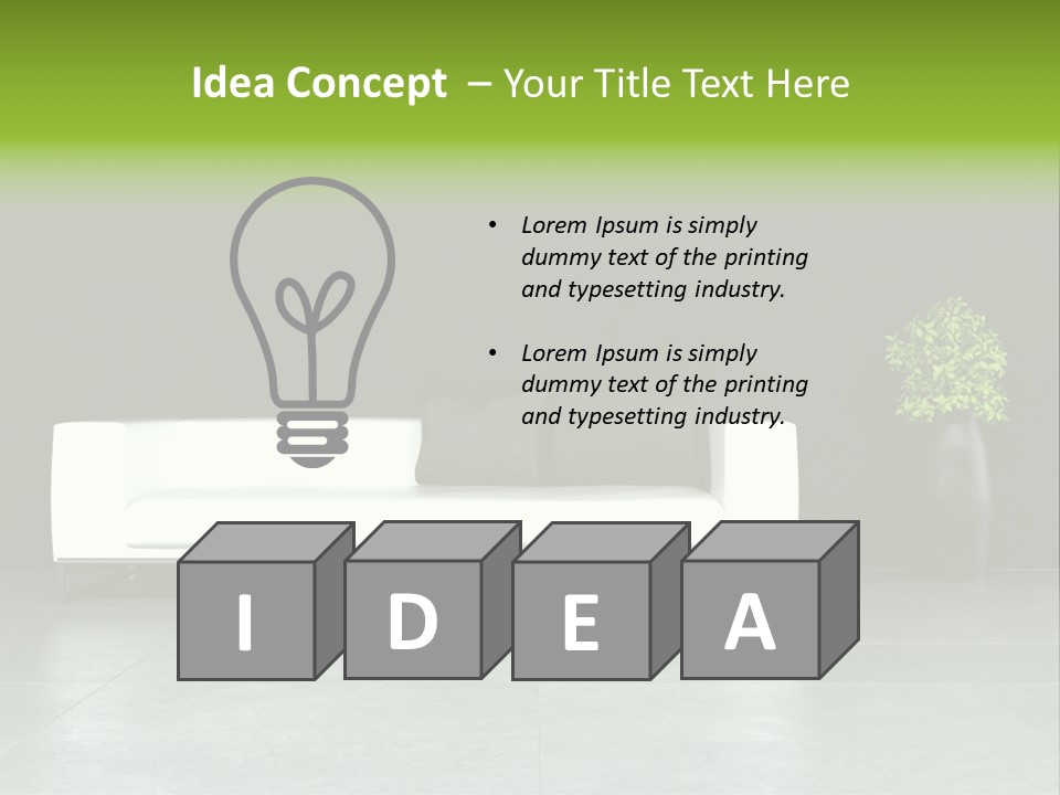 City Interiors Design PowerPoint Template