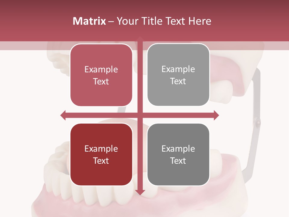 Background Object Bone PowerPoint Template