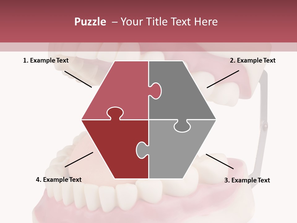 Background Object Bone PowerPoint Template