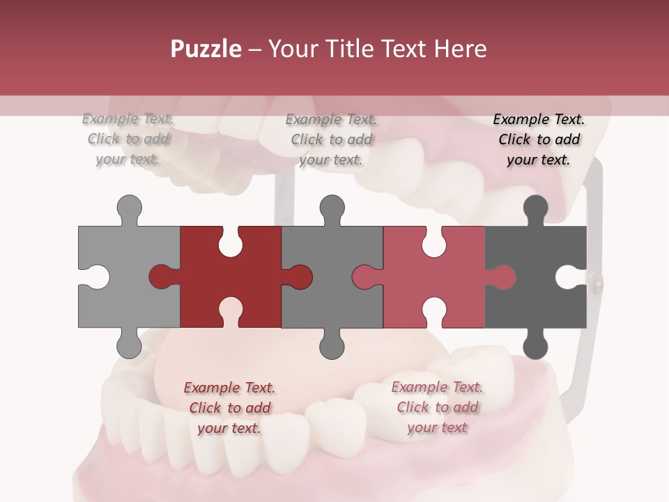 Background Object Bone PowerPoint Template