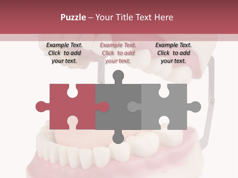 Background Object Bone PowerPoint Template