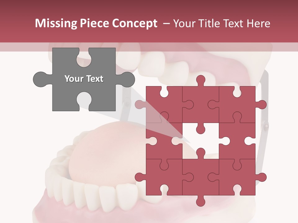 Background Object Bone PowerPoint Template