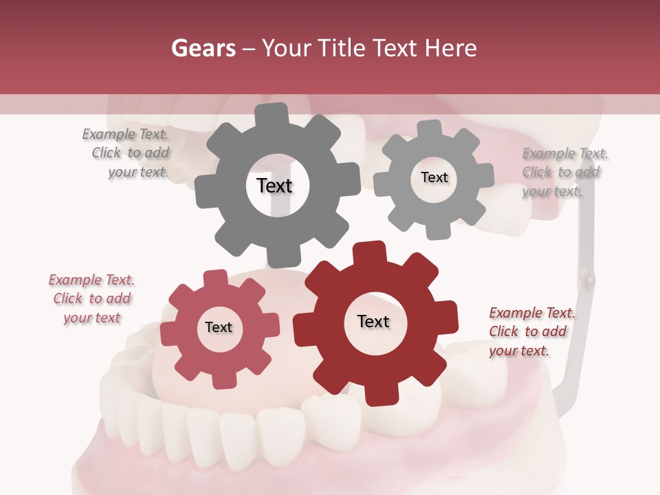 Background Object Bone PowerPoint Template