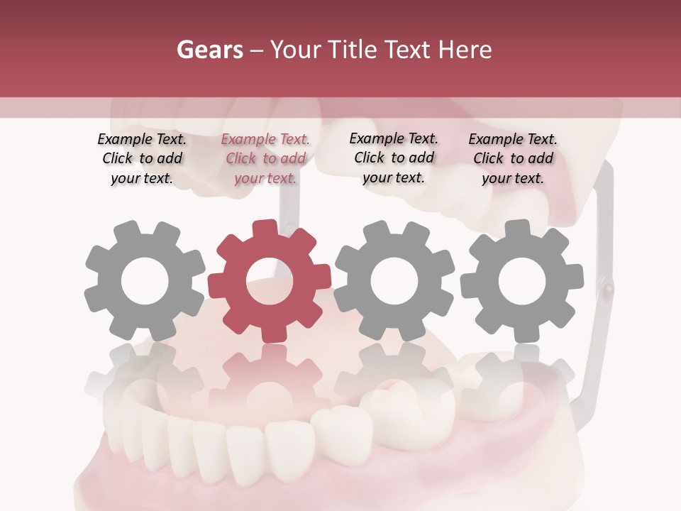 Background Object Bone PowerPoint Template