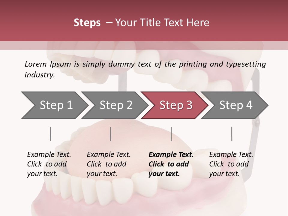 Background Object Bone PowerPoint Template