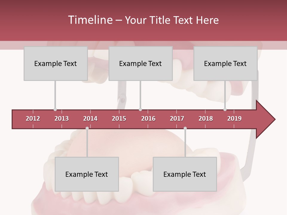 Background Object Bone PowerPoint Template