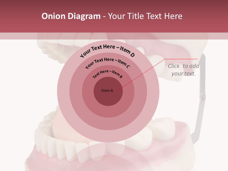 Background Object Bone PowerPoint Template