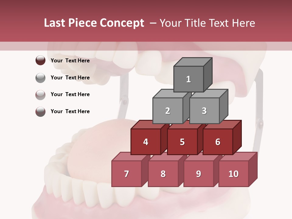 Background Object Bone PowerPoint Template