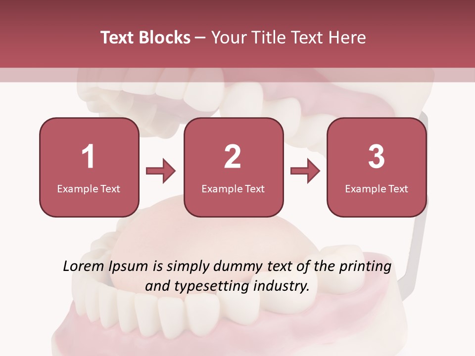 Background Object Bone PowerPoint Template