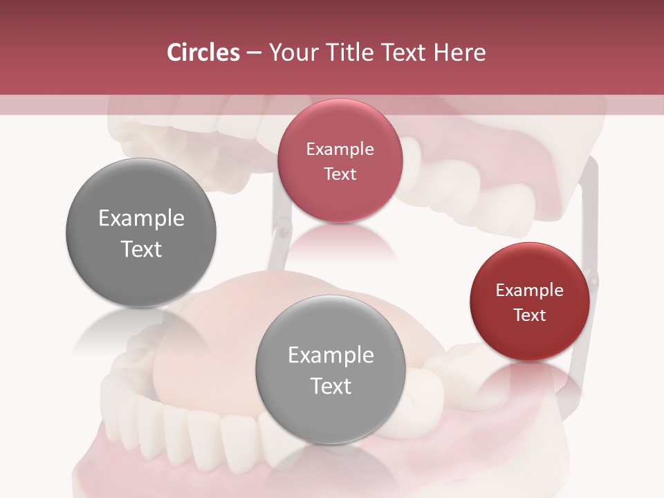 Background Object Bone PowerPoint Template