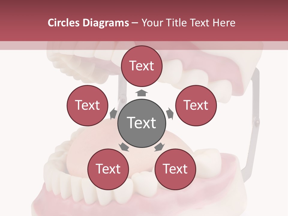 Background Object Bone PowerPoint Template