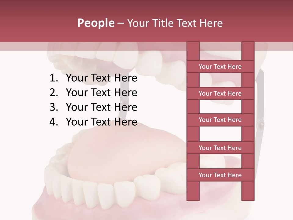 Background Object Bone PowerPoint Template
