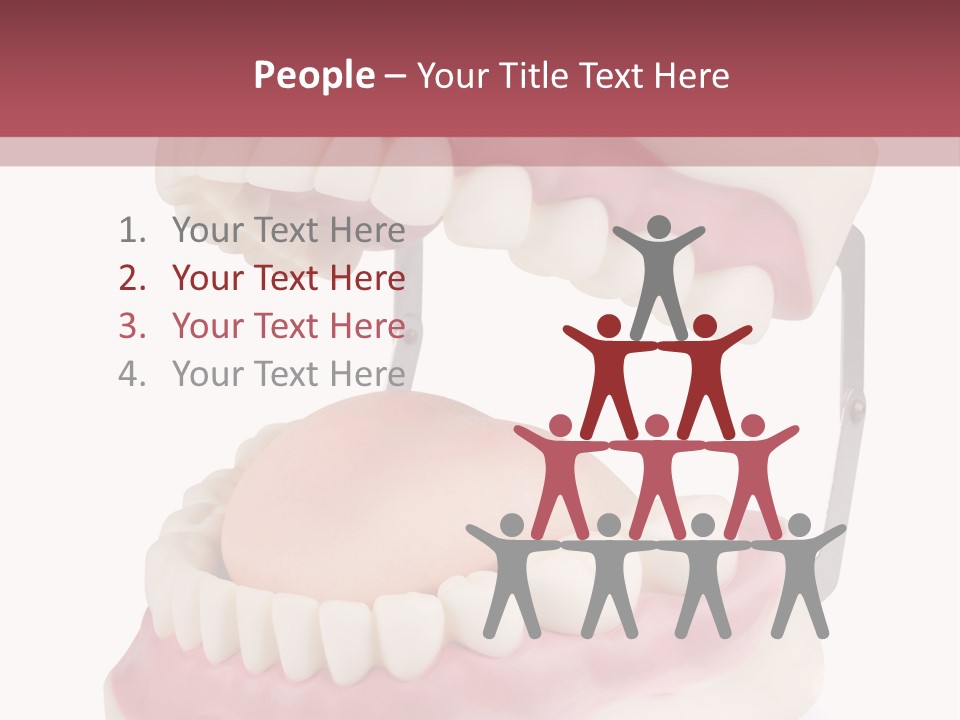 Background Object Bone PowerPoint Template