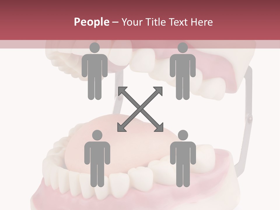 Background Object Bone PowerPoint Template