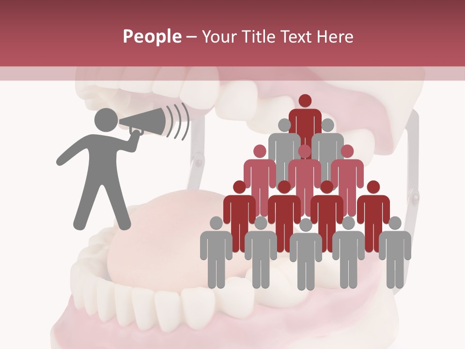 Background Object Bone PowerPoint Template