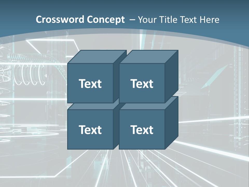 Chip Communication Megalopolis PowerPoint Template